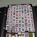 Yellow Mountain Imports Chinese Mahjong Set – Rouge Heritage – 146 Medium Tiles, Professional Set for Chinese-Style Play [中式麻將 專業套裝]