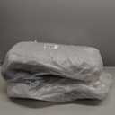 Dog Crate Bed Waterproof Deluxe Plush Dog Beds with Removable Washable Cover Anti-Slip Bottom Pet Sleeping Mattress for Large, Medium, Jumbo, Small Dogs, 35 x 22 inch, Gray