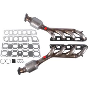 16478 16479 Front Manifold Catalytic Converter Compatible with 5.6L 2004-2010 Infiniti QX56 / 2005-2013 Nissan Armada / 2004-2013 Nissan Titan / 2008-2012 Nissan Pathfinder