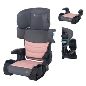 Baby Trend Tova Slim 2-in-1 Booster Seat, Dash Pink