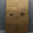 Expandable Barricade, Accordion Garden Yard Outdoor Indoor Portable Folding Security Dog Fence Gates Wall Mount, 200" Adjustable Metal Safety Barrier Gate with Casters, Black (Large)