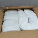 CWAWZ Extra Large Dog Bed, Orthopedic Dog Beds with Cooling Gel Memory Foam, Waterproof XL Pet Bed with Removable Washable Cover, 42" Pet Sofa Couch Dutch Velvet with Bone Toy, Brown