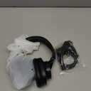 AOC Wireless Headset with Mic for Work, Bluetooth 5.4 Headphones with Noise Canceling Microphone, USB C, 30H, Clear Calls & Mic Mute for PC, Laptop, Cell Phones, Zoom - Black