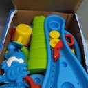 Water Table for Toddlers 3-5, 3-Tier Kids Sand Water Table, Water and Sand Activity Sensory Table Beach Outdoor Backyard Toys for Kids Toddlers Age 3+ Boys Girls