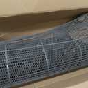 Tondiamo Drainage Pool Flooring Mats Swimming Pool Non Slip Mat PVC Splash Matting Mesh Hollow Doormat Roll for Outdoor Indoor Patio Restaurant Garage Kitchen Bathroom Bars(3 x 10 ft,Grey)