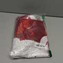 Coeufuedy Reversible Sequins Pillow Case 18 x 18 Inch Christmas Sequin Pillow Covers Magic Red Mermaid Square Throw Decorative Pillowcase 2pcs (Red-Deer)