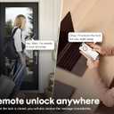 Built-in WiFi Keyless Entry Door Lock with Keypad, App Remote Control, No Bridge Required, Auto Lock, IP65