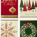 Image Arts Hallmark Christmas Boxed Cards Assortment, Elegant Icons (4 Designs, 24 Cards with Envelopes)