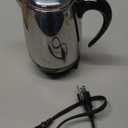 Farberware Electric Coffee Percolator, Stainless Steel Basket, Automatic Keep Warm, No-Drip Spout, 8 Cup
