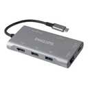 USB -C Multiport Hub With Power Pass Through 60W