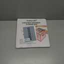 Sattiyrch Plastic Christmas Ornament Storage Box with Trays, Customizable Dividers, Dust-Proof Durable Ornament Organizer Holder, Christmas Storage Containers, Holds 64 x 3 Ornaments