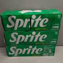 3 x Sprite Lemon Lime Soda Soft Drinks, 12 fl oz, 12 Pack (EXP 10/27/25)