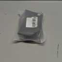 Waterproof Rain Shoe Covers, Silicone Overshoes with Zipper Non-slip Galoshes for Men and Women (Black) M