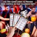 Ycyfckdr Halloween Feud Game, Halloween Game for Adults, Getting Fun in The Party, Indoor Trivious Card, Night Fun Trivia Quiz for Family, Trick Or Treat Games, 1 Pack -002