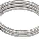SHINESTAR Propane Hose Adapter & 5 FT Braided Hose for Buddy Heaters, Coleman Stoves, Blackstone 17" 22" Tabletop Griddle, Char-Broil Portable Grills, Weber Q Grills- Converts 1 lb to 20 lb Cylinders