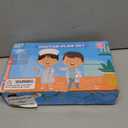 IVENRXIU Doctor Kit for Kids, 17 Pcs Medical Play Set with Bag and Dress Up Costume for Toddlers 3-5, Pretend Play Toys for Kids Boys and Girls, Halloween Christmas Birthday Gifts