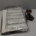 Foldable Bread Proofing Box - 36L Large Dough Proofer with 3-Sided Heating, 24H Timer+Temp Control(50-113) with Front Window & Metal Rack for Sourdough, Yogurt & Bread Baking