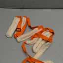 Mixweer 2 Pcs Dog Support Harness for Back Legs Dog Rear Lifting Sling Aid with Handle and Shoulder Strap Hind Leg Support for Pet Mobility Helps Puppy with Poor Stability Joint Injuries(Orange)