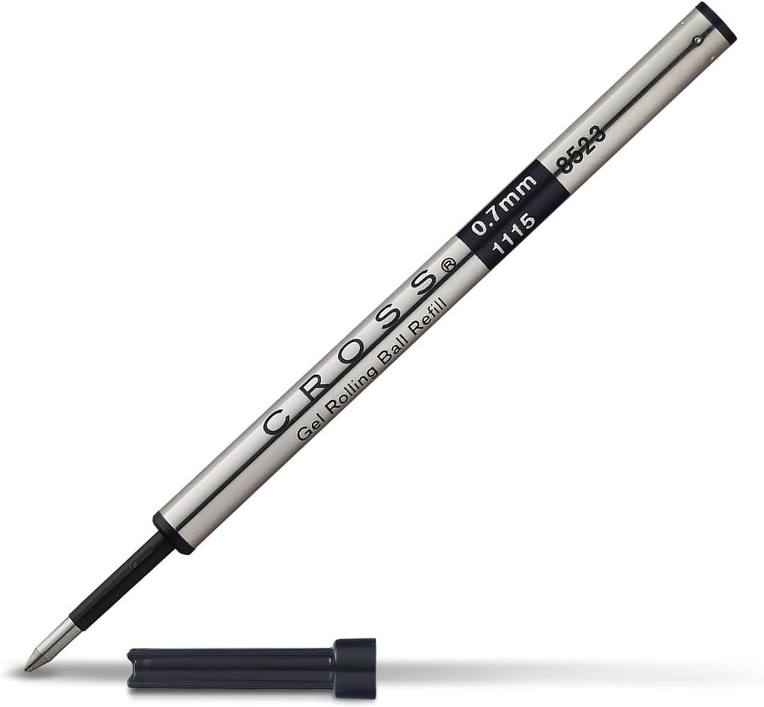 Cross Selectip Gel Rollerball Pen Refill - Black - Medium - Luxury Pen Refill for Consistent Ink Flow - Quick-Drying &