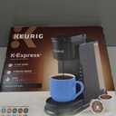 Keurig K-Express Single Serve K-Cup Pod Coffee Maker, 3 Brew Sizes, Strong Button Feature, 42oz Removable Reservoir, Black