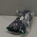 Genuine Tibetan/Mongolian Lambskin Sheepskin Hide Pelt Throw Area Rug Plate Wool Carpet Real Sheep Fur in Bedroom, Living Room 3.5x2Ft (Black)