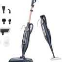 Compatible With INSE VM6 Scrubbing Steam Mop,10-in-1 Lightweight Spin Mop With Rotating Mop Pads, 3 Steam Modes & LED Headlights For Hard Floor Tile(Black)