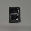 Magnetic Phone Tripod Stand, Portable Mini Selfie Stick for iPhone 17/16/15/14/13/12 & MagSafe, Aluminum Angle-adjustable Foldable Strong Magnet Phone Holder, Travel Essentials, Included Metal Ring (Charcoal Black)