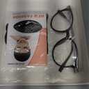 Old Man Costume Wig and Glasses Bald Cap Curly Synthetic Hair Wigs for Mens Cosplay Halloween Party (Grey Mixed White)