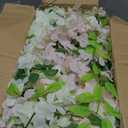 60 Pack White Pink Wisteria Hanging Flowers, Fake Hanging Flowers for Decoration, Artificial Flowers,Vines for Bedroom,Flower Garland for Home,Party,Garden, Wall,Wedding Decoration(3.6 Ft/Pcs)