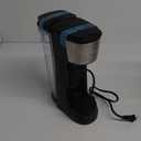 CHEFMAN Single Serve Coffee Maker, K Cup Coffee Machine: Compatible with K-Cup Pods and Ground Coffee, Brew 6 to 12oz Cup Drip Coffee Maker, 40oz Water Reservoir, Cup Lift, Filter Included