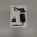 Ultra Xmagpot Bluetooth 5.4 Transmitter Receiver - CNC Aluminum & Ceramic Glass | Dual Link for 2 AirPods/Headphones | aptX Adaptive/HD Audio | Wireless Transmitter for Airplane/TV/Car/Gym (Black)