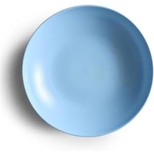 Year & Day Ceramic Low Serving Bowl, Lagoon Blue, 13.25 Inch