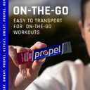 Propel Electrolyte Enhanced Water Drink Mix Powder Packets, Kiwi Strawberry Variety Pack, Zero Calorie & Zero Sugar Hydration with Electrolytes and Vitamins C & E (30 Packets) (EXP 03/12/26)