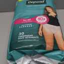 Depend Fresh Protection Adult Diapers, Incontinence & Postpartum Bladder Leak Underwear for Women, Disposable, Maximum, Medium, Blush, 30 Count