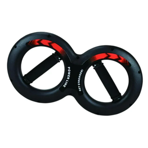 Siruishop Arm Strength Exercise Tool Arm Exerciser Nonskid Beginners Portable 8 Shaped Hand Gripper Forearm Strengthener for Gym Office 15 kg