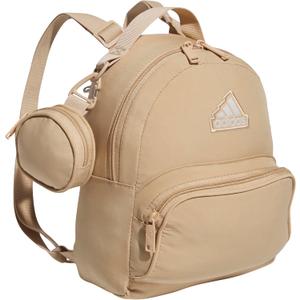 adidas Mini Backpack for Women Small Bag for Travel, Gym, Festival & More, One Size
