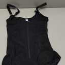 SHAPERX Women's Fajas Colombianas Shapewear Postpartum Tummy Control Body Shaper Butt Lifter Bodysuit (Large, Black)