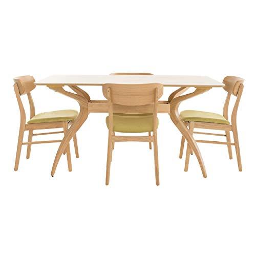 Christopher Knight Home Lucious Curved Leg Rectangular Dining Table