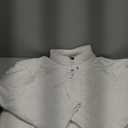 MEROKEETY Women's Cropped Zip-Up Bomber Jackets Warm Quilted Long Sleeve Stand Neck Winter Coats, Beige, L at Amazon Women's Coats Shop (L, Beige)