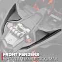 A & UTV PRO Front Fenders Kit for Can Am Maverick X3 / X3 MAX 2017-2024 All Models Accessories, Replace # OEM 705012456, 705012457, Black, 2PCS