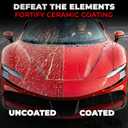SHINE ARMOR Fortify Quick Coat: 3-in-1 Complete Detailing Spray - Car Wax, Waterless Wash and Ceramic Coating - Paint Protection for Cars, Trucks, Bikes and SUVs, Made in USA, 16floz