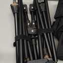 MOON LENCE Portable Camping Chair Backpacking Chair - The 4th Generation Ultralight Folding Chair - Compact, Lightweight Foldable Chairs for Hiking Mountaineering, Beach (Black-below 180 Lbs for Comfort Use)