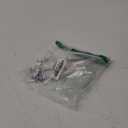 RAVINE Premium Modern Luxury Universal Toilet Handle Replacement, Majestic Collection. Toilet Lever Replacement, Easy Install (Nickel, Side Mount)