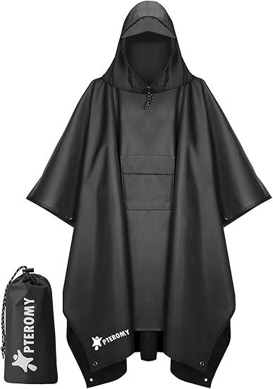 Poncho Packble Rainwear For The Street One Size