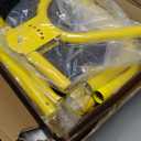 Professional Lacrosse Rebounder Volleyball Rebounder (4x7 Feet) - Adjustable 5 Angles, Soccer and Baseball Rebounder Practice Net with Precision Target Strip, Sturdy Frame