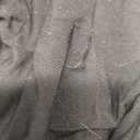 Women's Mesh One Piece Swimdress V Neck Cutout Swim Dresses Bathing Suit Wrap Sarong Swimwear (Large, Black)