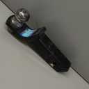 VNN Adjustable Drop Hitch - 6 Inch Drop 2 Inch Receiver Interchangeable 3 Solid Ball Mount 1-7/8", 2", 2-5/16"(15,000 LBS GTW), Heavy Duty Aluminum Trailer Hitch with Pads and Locking Sets, Black