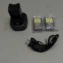 Rechargeable Battery for Xbox 360 Controller, Charger Dual Charging Station Dock with 2 Pack Rechargeable Battery Compatible with Xbox 360 (Black)