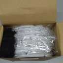 12 Pack 7" Activated Carbon Filters for SIBAYS 2.5GAL/9.5L Dog Water Fountain, 18cm Large Size Filters and Sponges for Kastty 9L Large Dog Water Fountains, 12 Pack Filters + 12 Pack Sponges