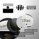 Full Size Basketball Rubber- Leather,Indoor-Outdoor-Pool,with Pump(Deflated) (Black/Gray Size 7 (29.5"))